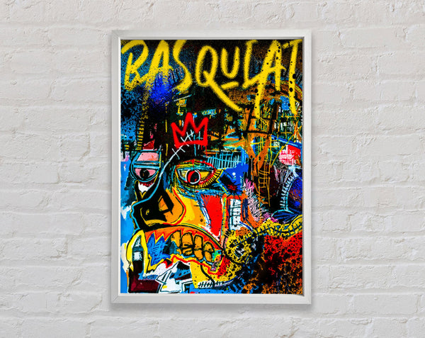 Abstract Face Basquiat