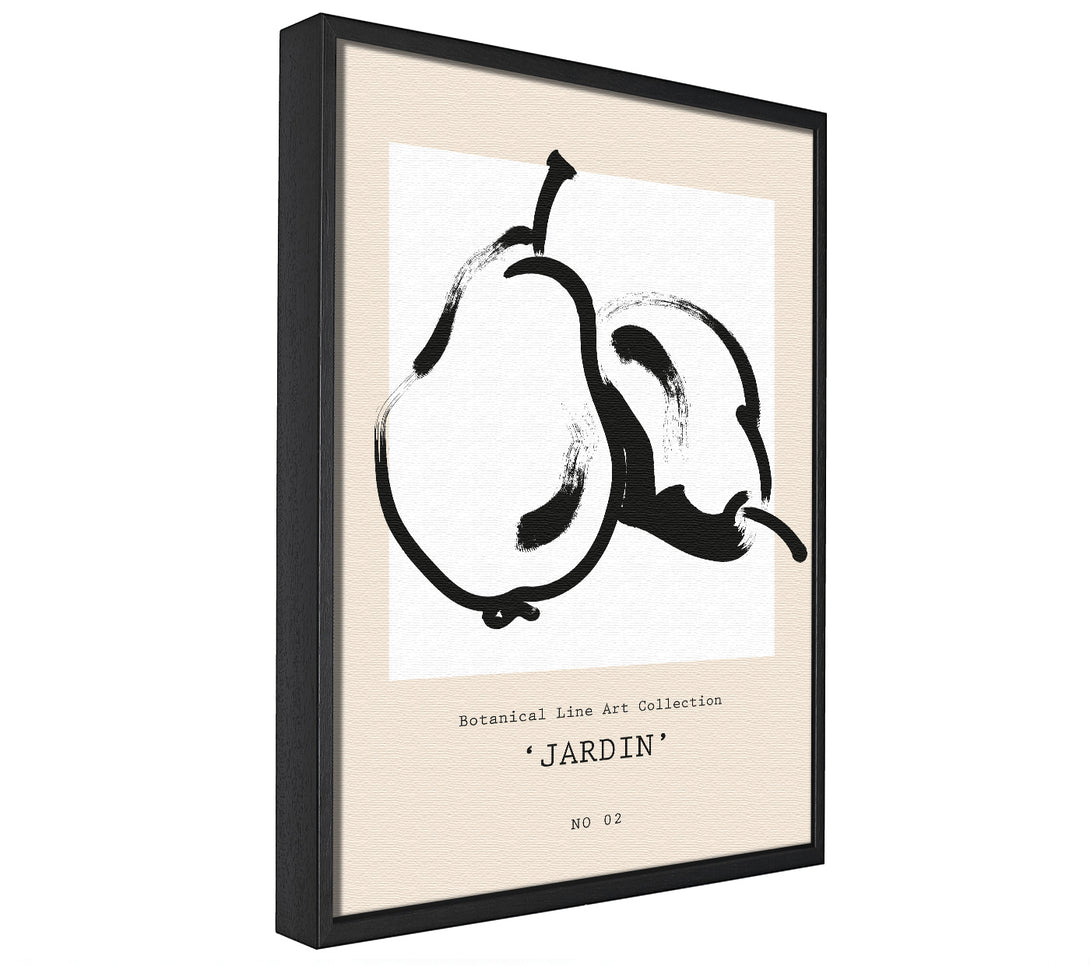 A picture of a Pears Jardin framed canvas print sold by Wallart-Direct.co.uk