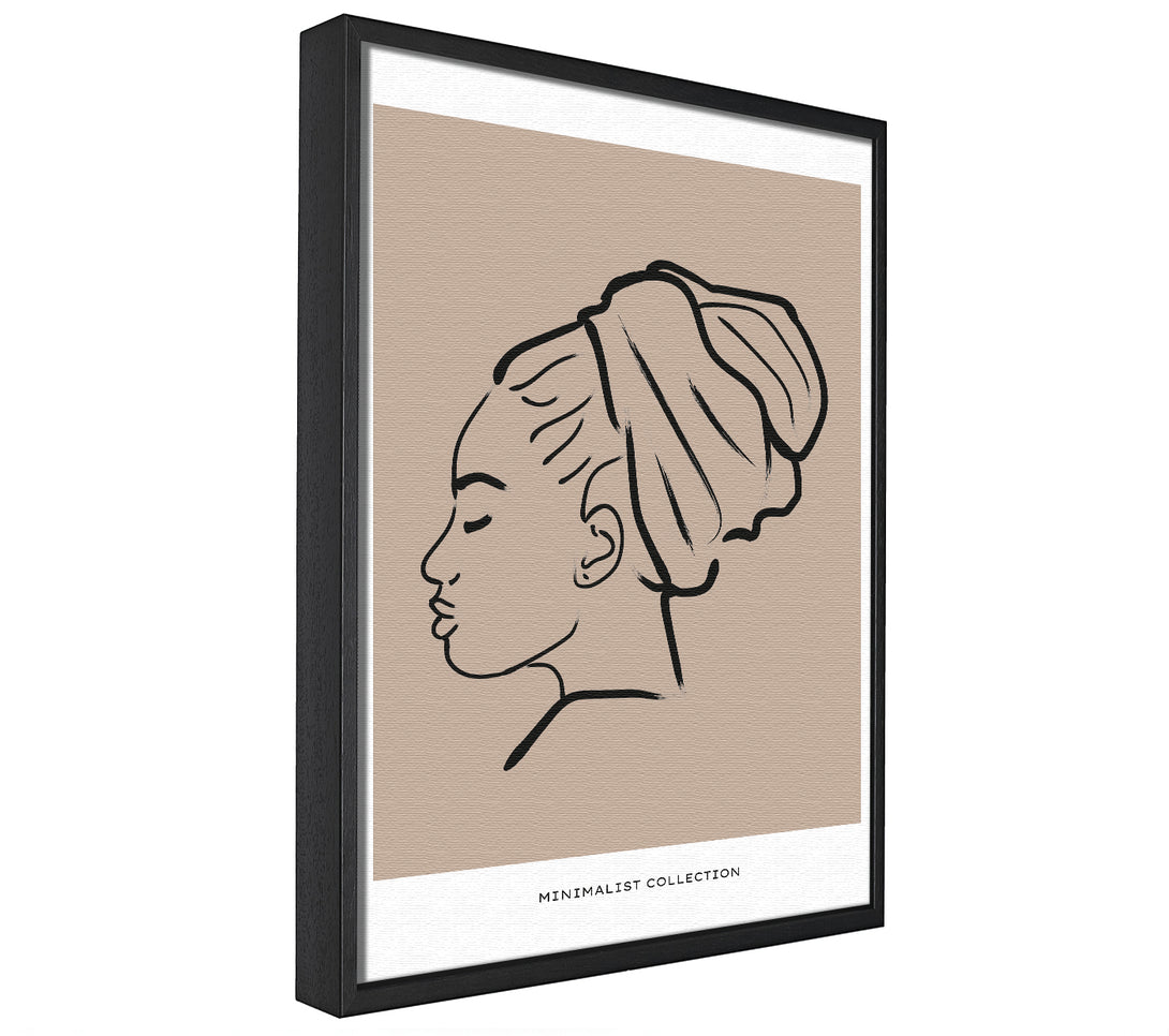 A picture of a Head Wrap framed canvas print sold by Wallart-Direct.co.uk