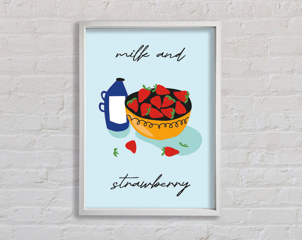 Milk And Strawberry