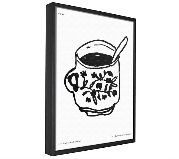 A picture of a Herbal Tea framed canvas print sold by Wallart-Direct.co.uk