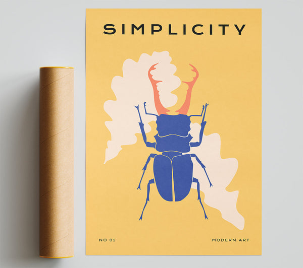 Stag Beetle Simple