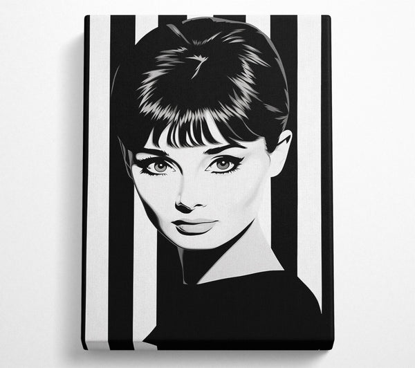 Audrey Hepburn Stripes