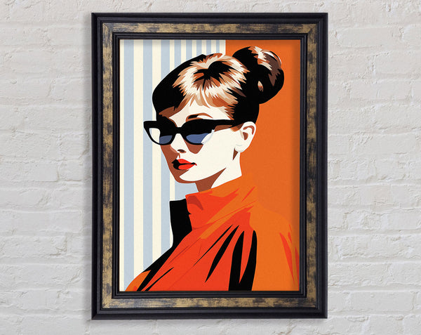 Audrey Hepburn Sunglasses Retro Vintage Fashion