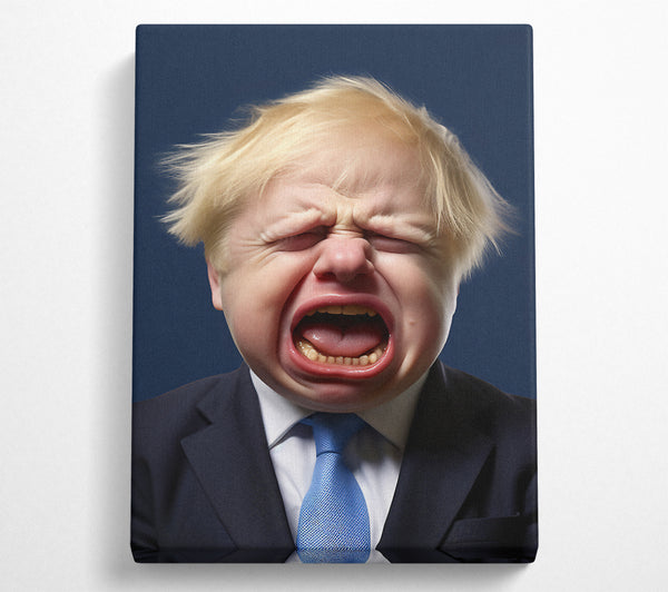 Baby Boris Johnson