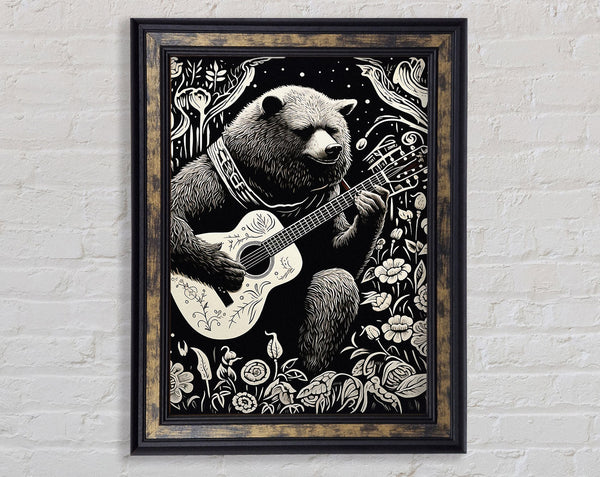 Bear And His Guitar