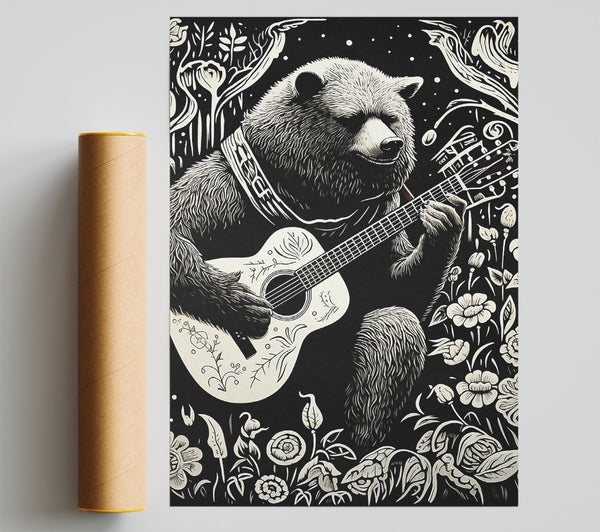 Bear And His Guitar