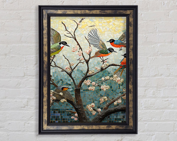 Bird Tree Mosaic