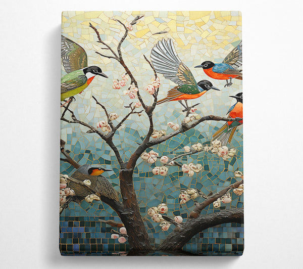 Bird Tree Mosaic