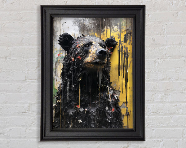 Black Bear Urban Graffiti