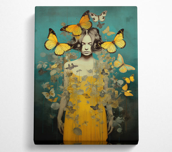 Butterfly Yellow Woman