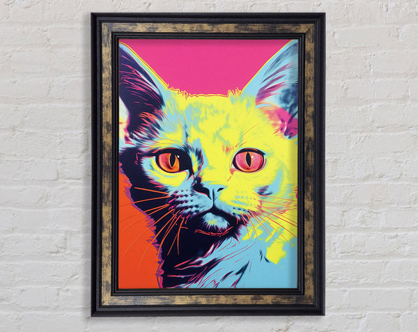 Cat Pop Art