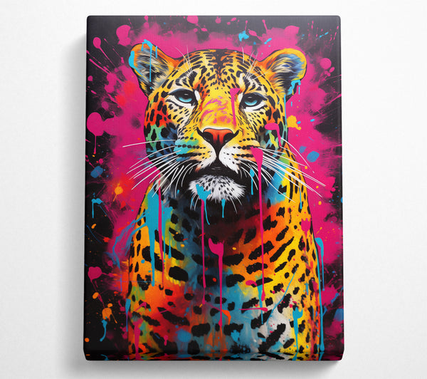 Cheetah Paint Splash