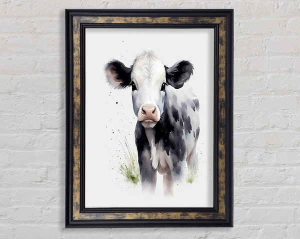 Cow In Watercolour