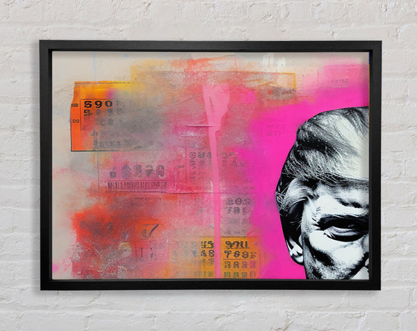 Donald Trump Paint Drip