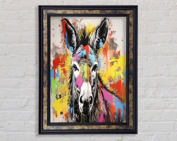 Donkey Paint Splash