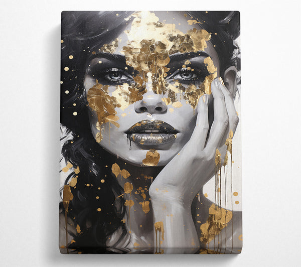 Fashion Lady Gold Flakes