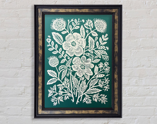 Flower Lino Print