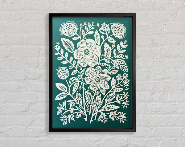 Flower Lino Print