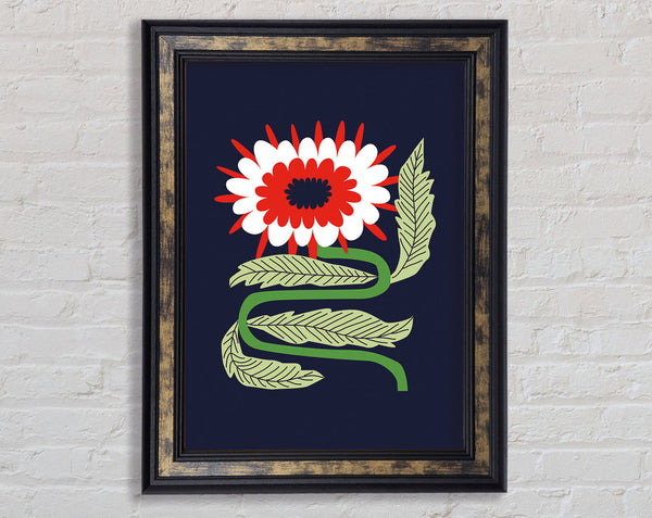 Funky Bohemian Flower Art