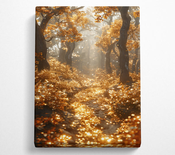 Golden Forest Path