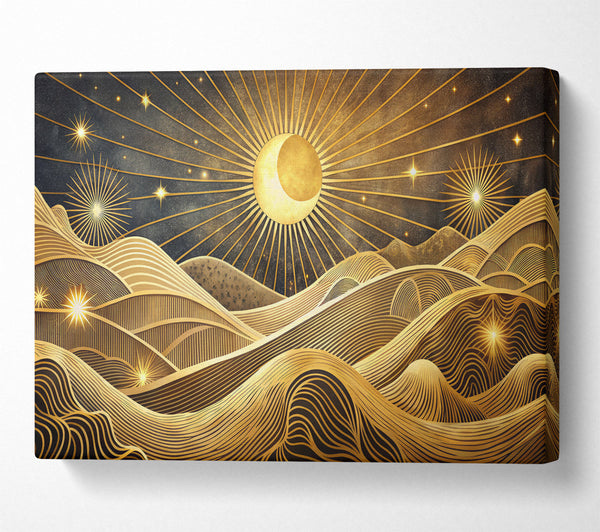 Golden Celestial Hills