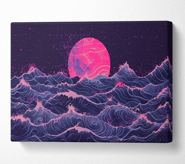 Pink Cosmic Waves