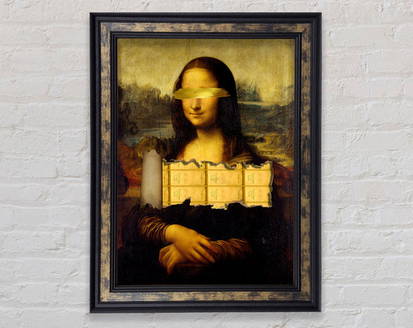 Gold Bar Mona Lisa