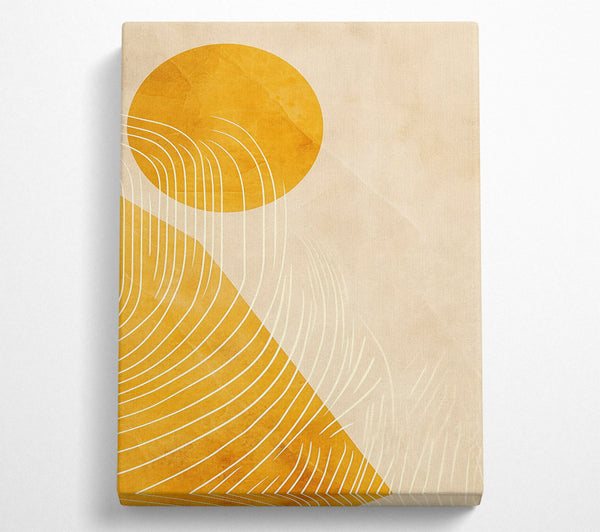 Golden Abstract Lines