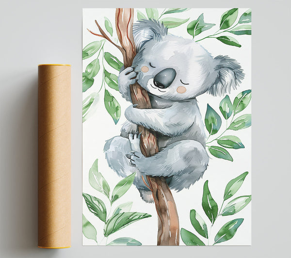 Grey Koala Dreaming