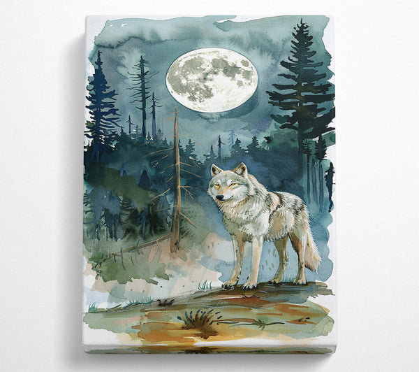 Blue Moon Wolf