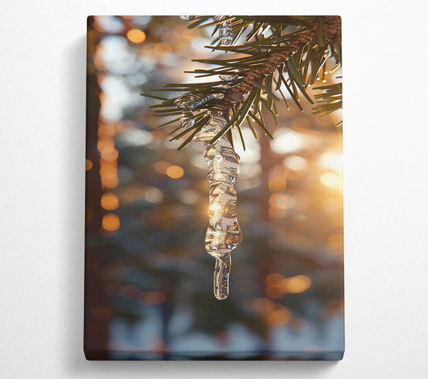 Golden Icicle Light