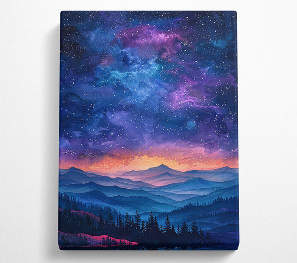 Blue Night Mountains