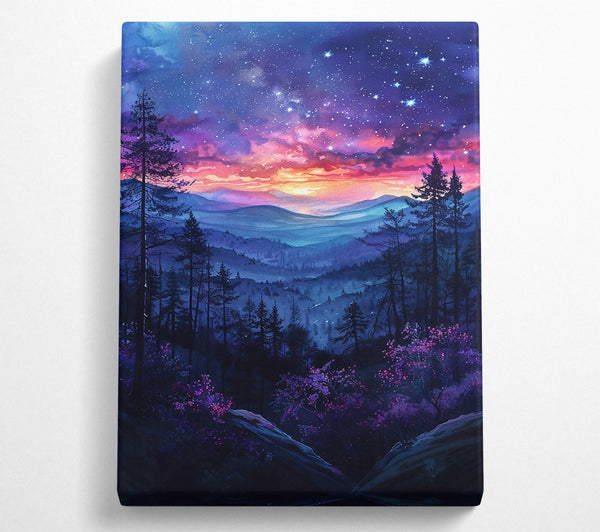 Purple Mountain Twilight