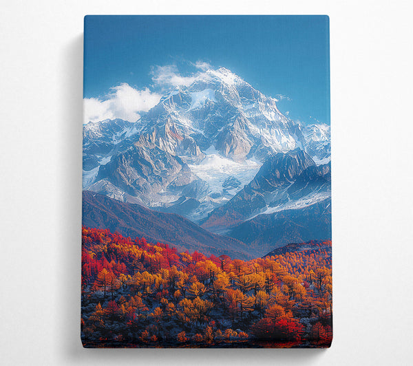 Autumn Blue Peaks