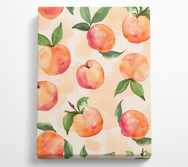 Peachy Watercolor Dreams