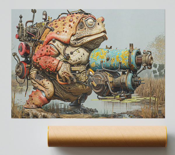 Rusty Blue Toad