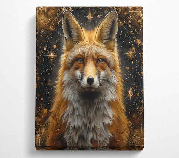 Golden Cosmic Fox