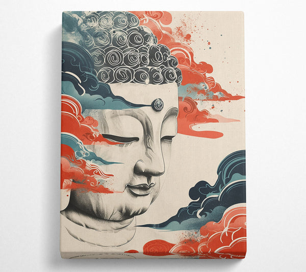 Red Serenity Buddha