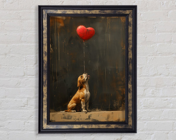 Heart Balloon Dog