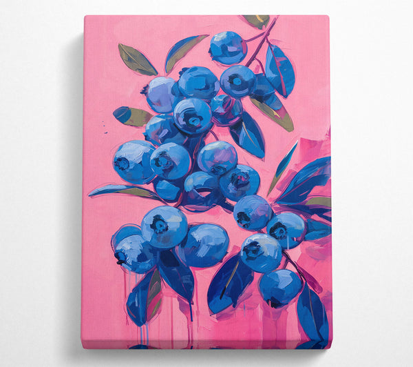 Pink And Blue Berries