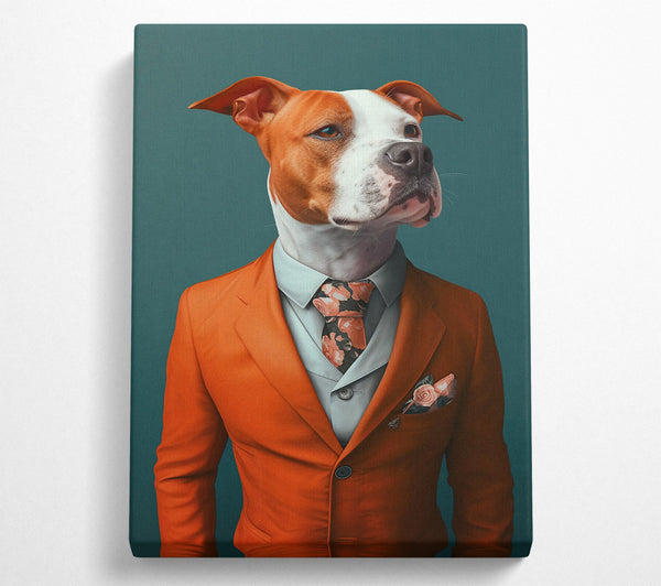 Orange Suit Pup