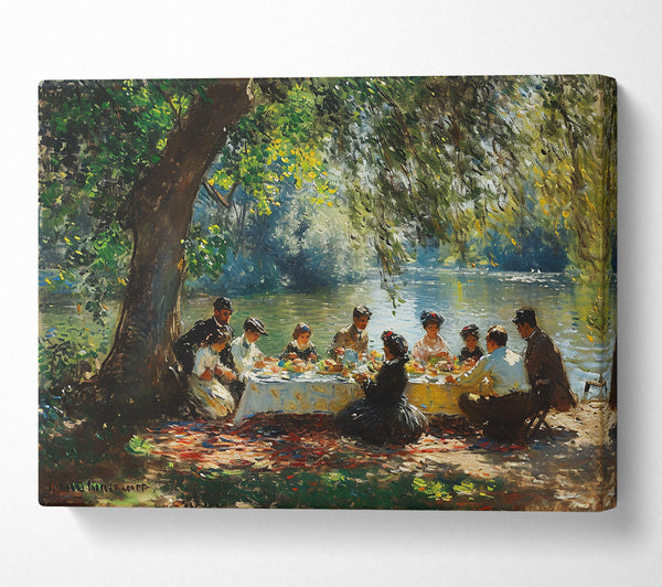 Green Picnic By The Lake