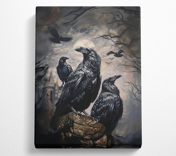 Grey Skies Ravens