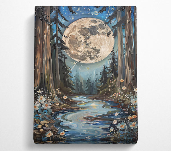 Moonlight Blue Stream