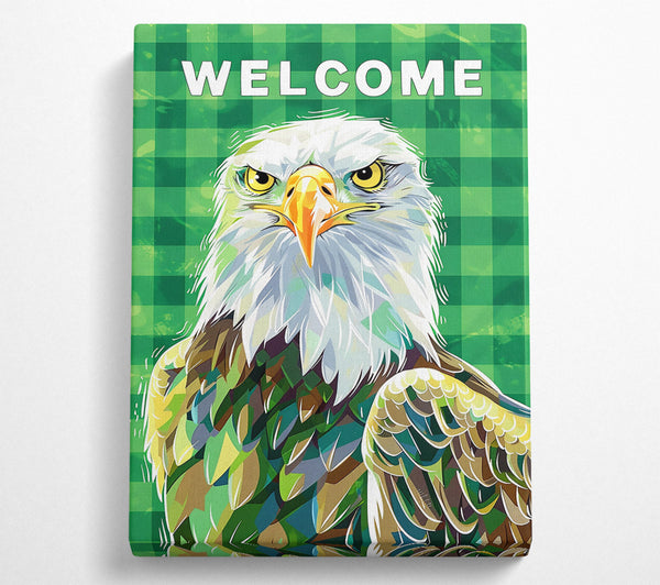 Green Welcome Eagle