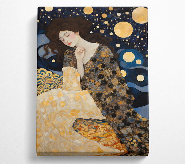 Klimt Lady At Night