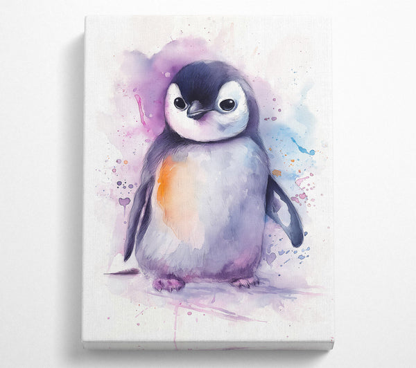 Purple Penguin Splash