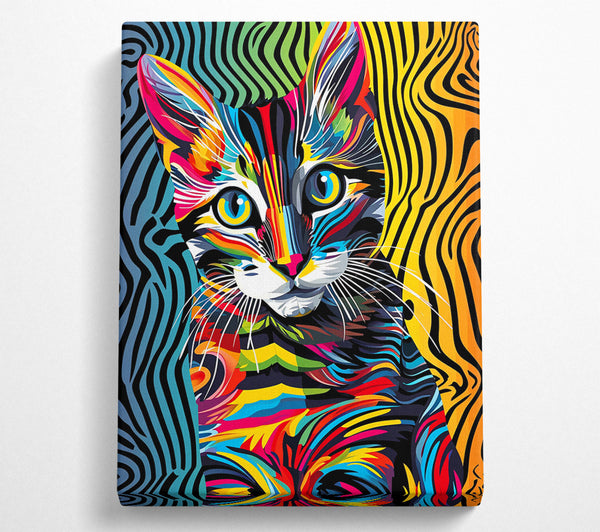 Yellow Striped Cat