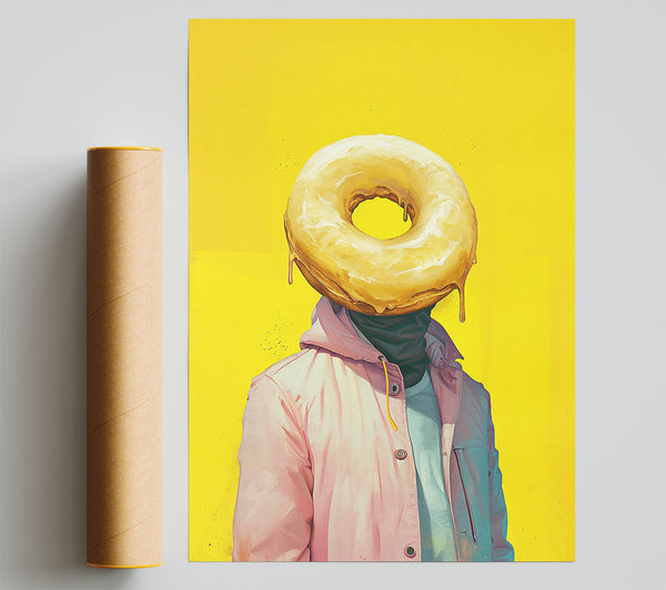 Yellow Donut Head